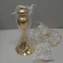 Unittype Wedding Centerpieces for Tables 13.4 Inch Tall, Crystal Flower Stand Floral Vases for Tabletop Flower Arrangement Stand Valentine's Day Party Decor(Gold, 20 Pcs)