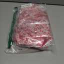 CMFYHM Clear Cellophane Wrap Roll(34" x 120'Ft) 3Mil Red Polka Dot Cellophane, Gift Wrap for Gifts, Baskets, Flowers, Party Decorations