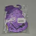 Congrats Grad Banner Graduation Party Decorations Graduation Banner Grade Decorations Class of 2025 with Congrats Decorations for 2025 Grade Decor (Purple Glitter)