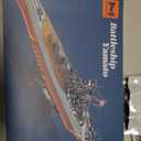 MISINI M7001 1:300 Japanese Yamato Battleship Building Blocks Set, 2569 Pieces WWII Navy Ship MOC Toy, Excellent Battleship Model Building Gift and Collection for Military Enthusiasts and Adults, Large