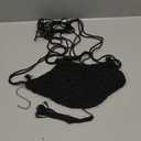 Black Crochet Bag