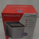 Frigidaire Compact Countertop Ice Maker, Makes 26 Lbs. of Bullet Shaped Ice Cubes Per Day, Silver Stainless