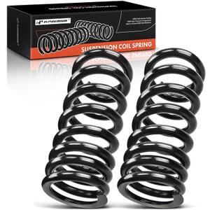 A-Premium 2Pcs Front Suspension Coil Spring Set Compatible with Chevrolet Tahoe C1500 C2500 GMC Yukon C1500 C2500 4.3L 5.0L 5.7L 6.5L, Driver and Passenger Side