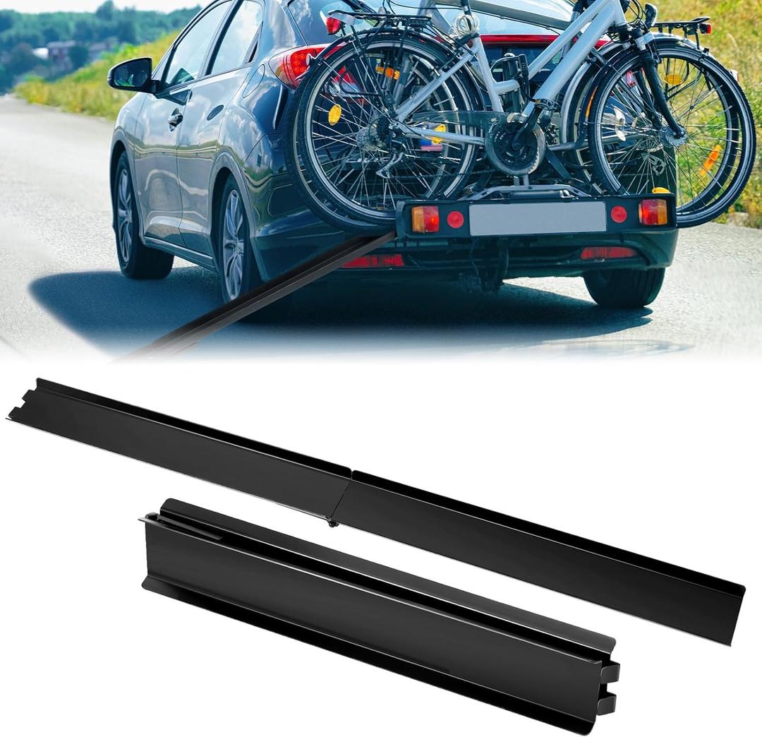 Bike Rack Loading Ramp, 48 x 4 Inches,Folding Ramp, Bridge, Fit for E-Bicycles, Mountain and Road and Ordinary Bicycles, Fat Tires Bikes