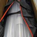 Pipe and Drape Backdrop Stand, 10x10ft Heavy Duty Adjustable Backdrop Frame with Metal Base, Background Holder for Parties Photography Wedding Photoshoot Decoration