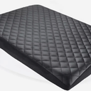Fits 2004-2024 Nissan Titan Center Console Lid Armrest Cushion Protector Black