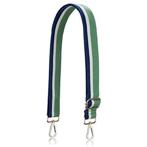 Allzedream Purse Strap Replacement Crossbody Handbag Stripe Wide Adjustable (Green)