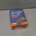 Inflatable Dog Cone Collar with Detachable Sturdy Shield,Soft&Lightweight-Ideal for Post-Surgery Recovery and Daily Wear,Suitable for Small Medium Large Dog Breeds(Blue,L) (L(Neck:15-18"))