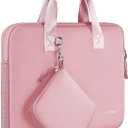 11.6 12.9 13 inch Elastic Laptop Sleeve with Small Pouch Compatible with 13 inch MacBook Air M4/M3/M2/M1, Mac Pro M2/M1, iPad 13 12.9, XPS 13 and Most 11.6 12.9 13 inch Notebooks Tablets,P02K01