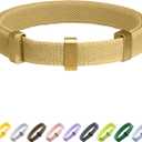 Safety Cat Collar - U.S. IDA Gold Awarding Design, Stretch Elastic Quick Release, Non Breakaway - Light Weight for Kitten, Neck Fit 5.9'-11.8' for All Small Large Cat,S(Gold Champagne)