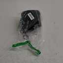 MLVOC Travel Pillow 100% Pure Memory Foam Neck Pillow, Comfortable & Breathable Cover, Machine Washable, Airplane Travel Kit with 3D Contoured Eye Masks, Earplugs, and Luxury Bag, Standard (Black)