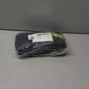 SaphiRose Long Sleeve Rain Jacket Extra Length Waterproof Rain Poncho with Hood and Pockets for Adults (Black) S