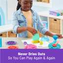 Kinetic Sand, Ultimate Sandisfying Set with 2lbs Play Sand (Pink, Yellow & Teal), 10 Tools & Molds, Sensory Toys, Holiday Gifts & Stocking Stuffers for Kids Ages 3 and up