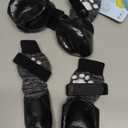 KOOLTAIL Non Slip Dog Socks to Prevent Licking Paws for Hardwood Floors, Dog Boots Shoes for Hot/Cold Pavement with Grippers Traction Control, Waterproof Paw Protector for Small Medium Large, XL