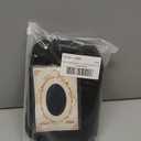 Mairead Black Bob Wig With Bangs Short Straight Black Bob Wigs for Black Women 12 inch SyntheticHeat Resistant Wigs for Halloween Costumes Cosplay Daily