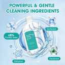 2pcs Floor Cleaning Solution Compatible with Dreame Cleaning Solution, for All Robot Vacuums & Wireless Wet/Dry Mops, Multi-Surface Detergent Refill for Hardwood, Tile & Laminate – Residue & Streak Free