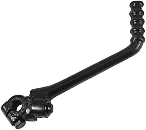 Trkimal Kick Starter Lever for Chinese 50cc 70cc 90cc 110cc 125cc YX 140cc 160cc Atomik CB CG 200cc 250cc Chinese Thumpstar Zongshen Lifan Pit Dirt Trail Bike Kickstarter (Black, 16MM)