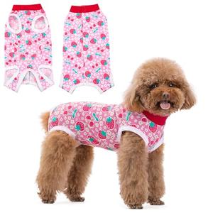 Coppthinktu Recovery Suit for Dogs After Surgery, Dog Onesie Surgery Recovery Suit for Female Spay, Soft Male Surgical Pajamas Bodysuits for  Medium Puppy to Anti Licking Dog Cone Alternative, Medium
