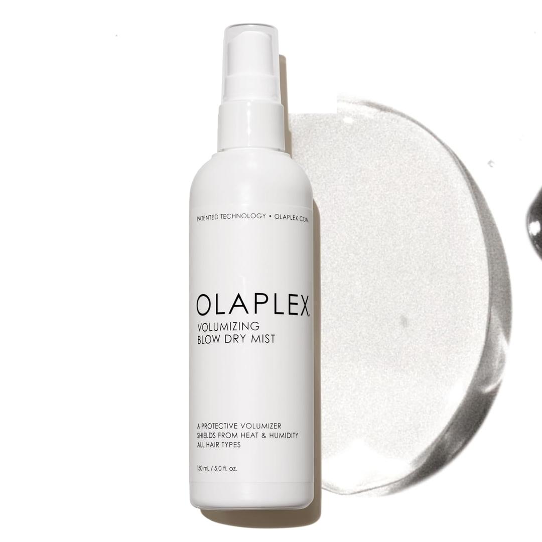 Olaplex Volumizing Blow Dry Mist, Hair Heat Protection, Repairs & Protects Hair for Healthier-Looking Blowouts, Speeds Up Blow Dry Time, Creates Touchably Soft, Shiny Hair, For All Hair Types, 5 fl oz