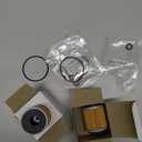 3 Packs Oil Filter with O-Ring 5D3-13440-09-00 for Yamaha YFZ450 YZ250F YZ426F WR250F WR450F WR426F 5D3-13440-02-00 ATV Oil Filter