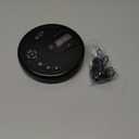 GPX PC332B Portable CD Player with Anti-Skip Protection, FM Radio and Stereo Earbuds - Black