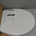Little2Big Toilet Seat with Built-In Potty Training Seat, Slow Close, Durable Plastic, Made in USA, ROUND, White