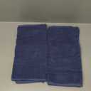 Bathroom Hand Towels 2 Set,Cotton Hand Towel for Bath, Hand, Face, Kitchen, Super Soft, Highly Absorbent, Machine Washable, Size 14" x 30" (Blue)