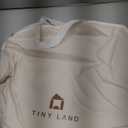 Tiny Land Kids Tent with Mat and Star Lights, Indoor Playhouse for Toddlers, 57"x36"x52" Large Reading Nook for Girls & Boys, Modern Bed Canopy for Kids Room