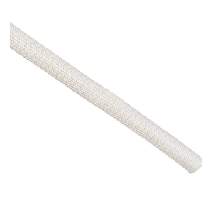 uxcell Insulation Braid Sleeving, 9.8Ft-8mm High TEMP Fiberglass Sleeve White