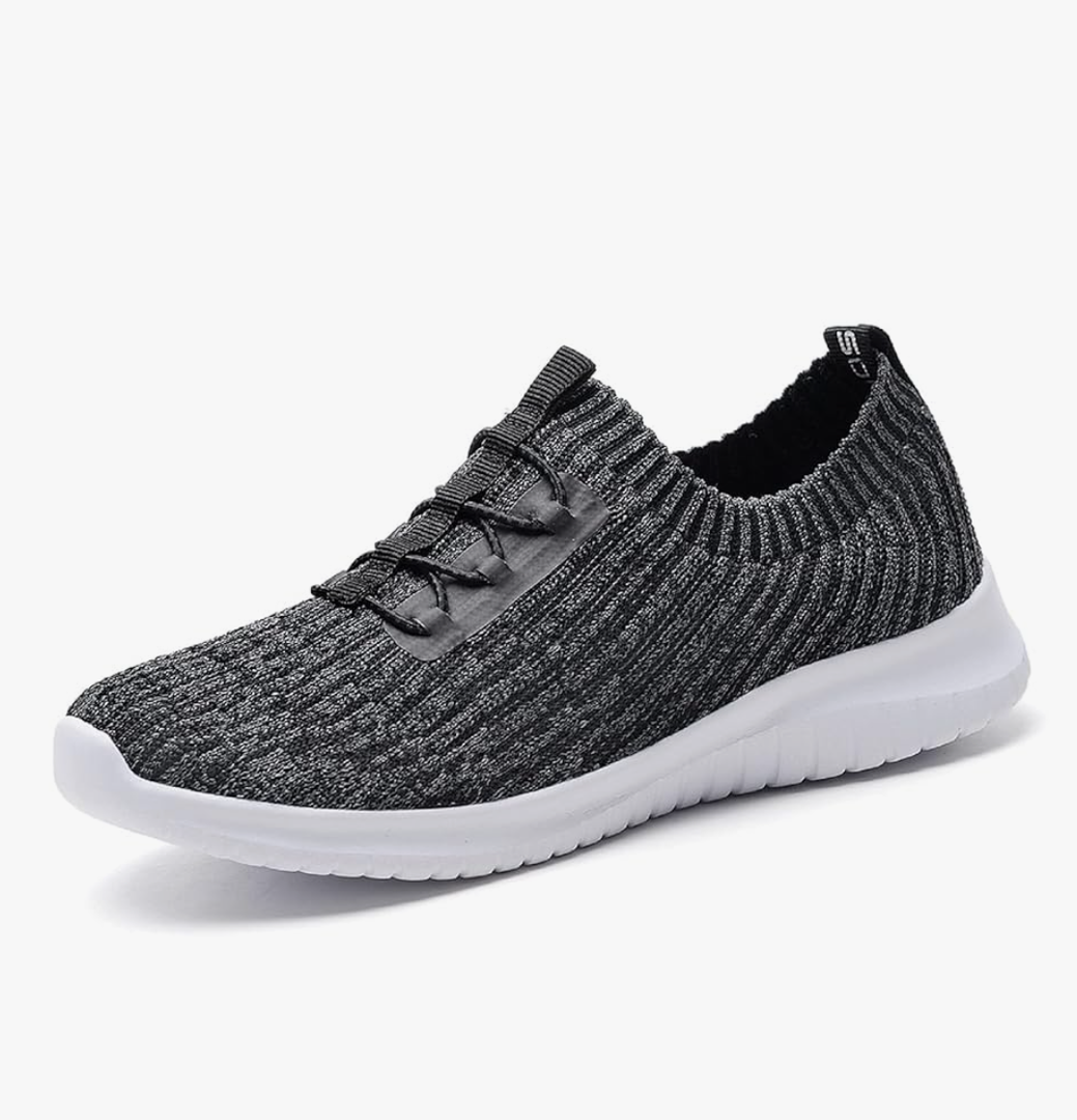 konhill Women's Comfortable Walking Shoes - Tennis Athletic Casual Slip on Sneakers Size 8.5