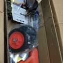 Electric Weed Wacker Cordless Eater Battery Powered, 21V Weed Trimmer with 2 Battery and Charger, 5 Types 26Pcs Blades, 3 in 1 Grass Trimmer/Brush Cutter/Lawn Edger for Garden Yard