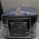 Ellen Tracy 4 Piece Comforter Set Blue Floral, King Size