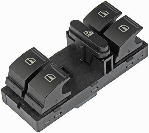 Dorman 901-503 Master Window Switch - 5 Button Front Left Compatible with Select Seat / Volkswagen Models
