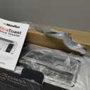 Mueller UltraToast Full Stainless Steel Toaster 4 Slice, Long Extra-Wide Slots for Bagels and Waffles, 6 Browning Levels, LED Display, Cancel/Defrost/Reheat Functions & Removable Tray, Kitchen Gadgets