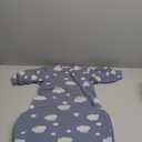 Unisex Sleep Bag for Toddlers 1.0 Tog Sleep Sack - 6-18M, One Piece Long Sleeves, Gift for Baby (Blue Sky)