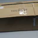 Espird Modern 5-Light Black Bathroom Vanity Light with Clear Glass Shade, 37.4 x 4.7 x 6 inches
