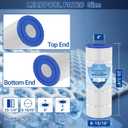 C1200 Pool Filter Cartridges Replacement for Hayward C1200,PA120,CX1200RE,C-8412,FC-1293,2x120 Sq.ft (2Pcs)