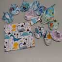 12 Pcs Peepeeteepe for Baby Boy with Storage Bag, Reusable Peepeeteepe Baby Boy with Hang Loop (6 Patterns)