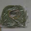 4 Pcs Mini Wreaths for Cabinets, 9.8 Inch Christmas Norfolk Pine Candle Rings, Artificial Small Wreath Garland Xmas Candle Ring Holder for Kitchen Cabinet Window Chair Wall Table Centerpiece