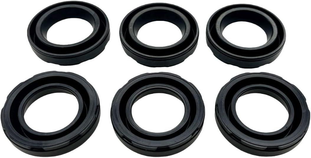 6PCS Valve Cover Spark Plug Tube Seal Set 1327631U10 Compatible with FX35 G35 I30 I35 M35 QX4 350Z Altima Frontier Maxima Murano NV1500 NV2500 NV3500 Pathfinder Quest Xterra