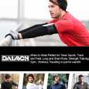 Dalavch 5 Pack Men’s Compression Shirts Long Sleeve Athletic Workout Rash Guard Gym Active Sports Undershirt Base Layer Top (XL)