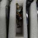 JK Door Hinges for Jeep, Replacement Original Factory Door Hinge Sleeve for 2007-2018 Jeep Wrangler JK JKU Rubicon Sahara Sports Accessories 4 Door, Aluminum, 8 Pcs, Black