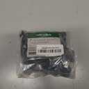 6'' Short Mini Heavy Duty Bungee Cords with 180 lbs Max Break Strength & Rust Resistant Steel Hooks, 8 Pcs Black Small Bungee Straps with Excellent UV Protection & 6mm Diameter, Perfect for Small Item