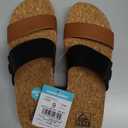 Reef Women's Cushion Vista Hi Platform Sandal (9, Black Duo)