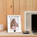 Nana Gifts Picture Frame 5x7, Nanas Photo Frame, Christmas Mothers Day Birthday Gifts for Nanas Grandma from Grandkids, We Love Our Nana Wooden Picture Photo Frames for Desk Home Room Decor
