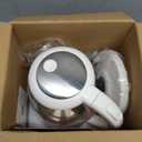 Cosori Electric Kettle, No Plastic Filter & Spout, Tea Kettle & Hot Water Boiler For Coffee & Tea, Water Heater & Teapot, Automatic Shut Off, Borosilicate glass, White, 1.7L/1500W (1.8 Quarts)