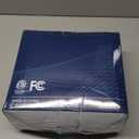 Easthome Electric Heated Throw Blanket - Jacquard Shaggy Sherpa 50"x60" Fast Heating Bed Blankets with 6 Heating Levels & 4 Hours Auto Off, Over-Heated Protection ETL, Navy Blue