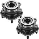 Autoround Pair 513364 Front Wheel Bearing and Hub Assembly for Nissan Sentra 2013-2019/ LEAF 2013-2017/ NV200 13-19, Chevy City Express 15-18 5Lugs