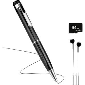 64GB Voice Recorder with Noise Cancellation - Clear Audio for Meetings, Lectures, Interviews | Portable Digital Recorder for Students & Professionals