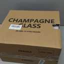 UMEIED Champagne Flutes Set of 12, 6 Oz Premium Champagne Glasses for Parties, Weddings, Classic Sparkling Glass, Crystal Clear